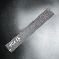 Заготовка для ножа из листовой стали 40х13 размеры: 250х40х3 мм.